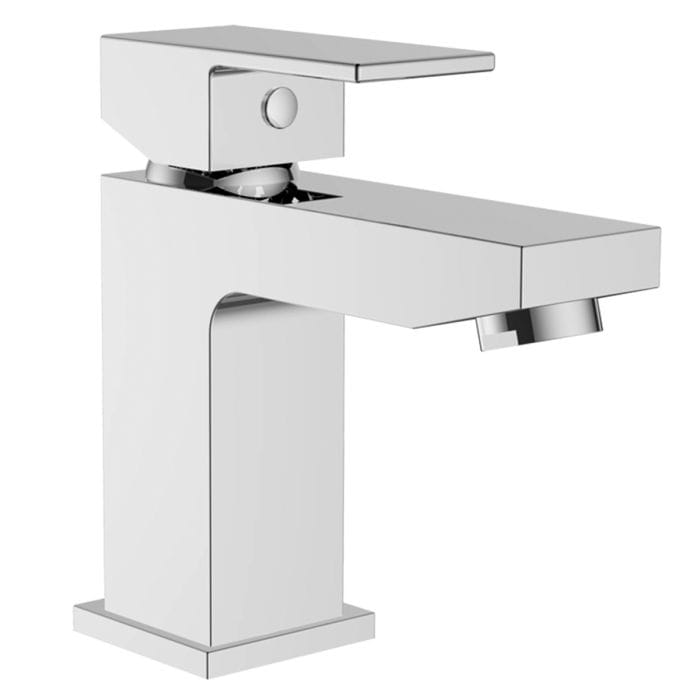 Cascade Liva Basin Mixer with Push Button Waste