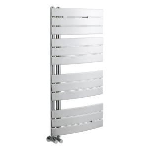 Cascade Sail 1080 x 500mm Chrome Towel Rail