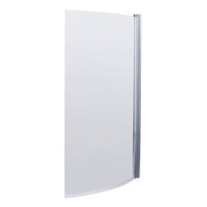 Cascade 6mm B Shaped Shower Bath Screen