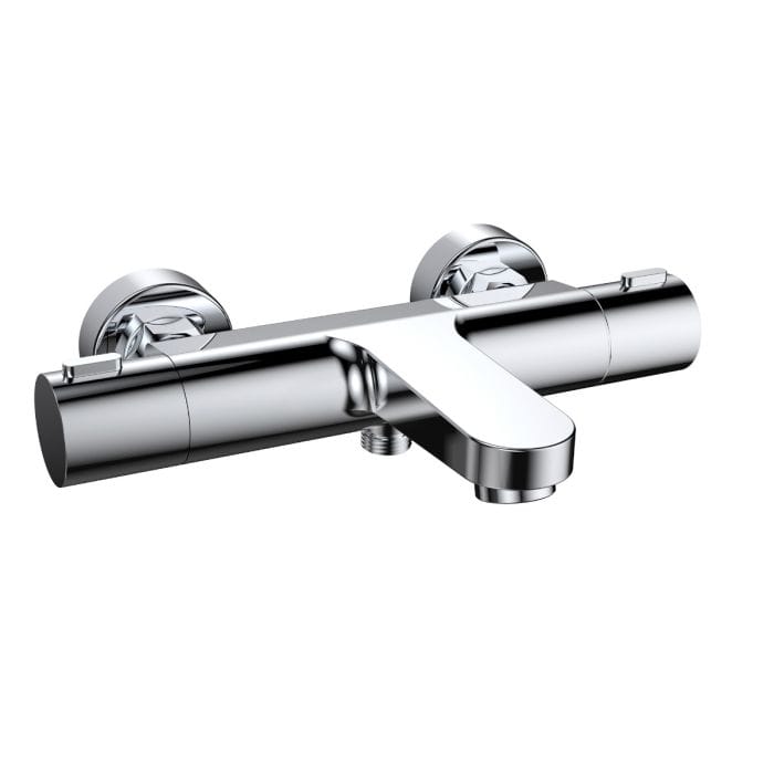 Cascade Aarton Wall Mounted Thermostic Bath Shower Mixer