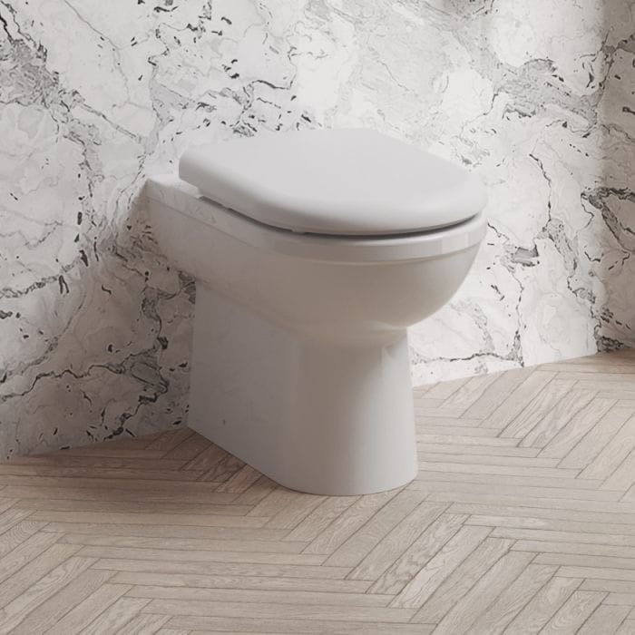 Cascade Hora Comfort Height Back To Wall Toilet - Image 2
