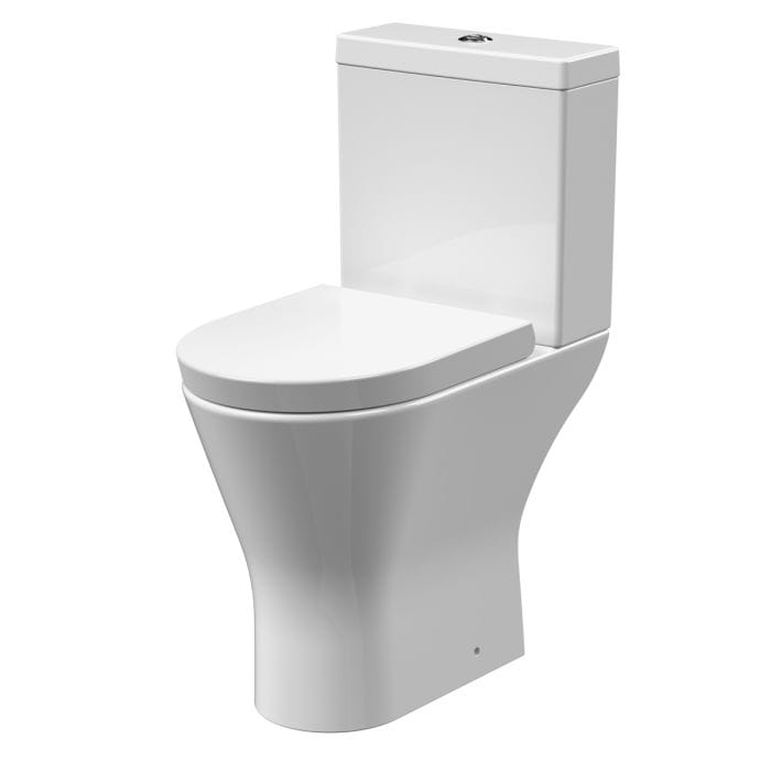 Cascade Sierra Comfort Height Close Coupled Toilet with Soft Close Seat