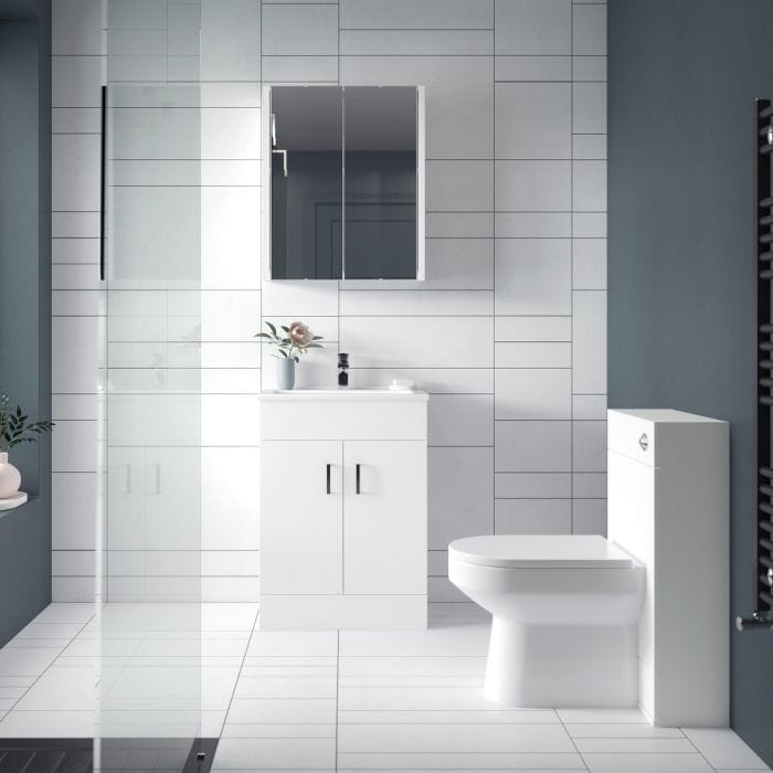 Cascade Kingsly Gloss White 500mm WC Unit - Image 3