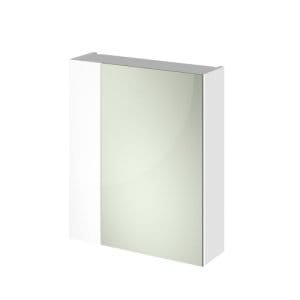Cascade Union 600mm Slimline Single Door Mirror Unit