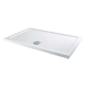 Rivato SolidStone 1600 X 700mm Rectangular Shower Tray with Waste