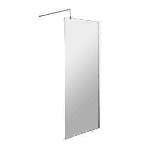 Cascade 8mm, Wetroom Shower Screen - 1850mm High