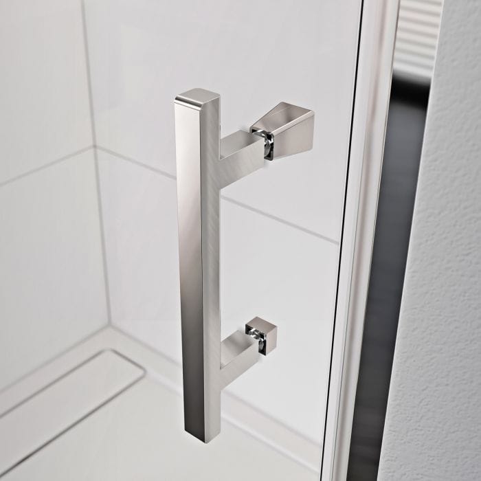 Cascade Pro 8 Frameless 8mm Hinged Shower Door - Image 2